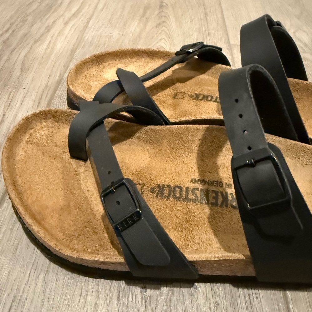Birkenstock Mayari Black Sandals EU 40| US 9 Narrow - Gently Worn, Excellent! - Picture 5 of 6